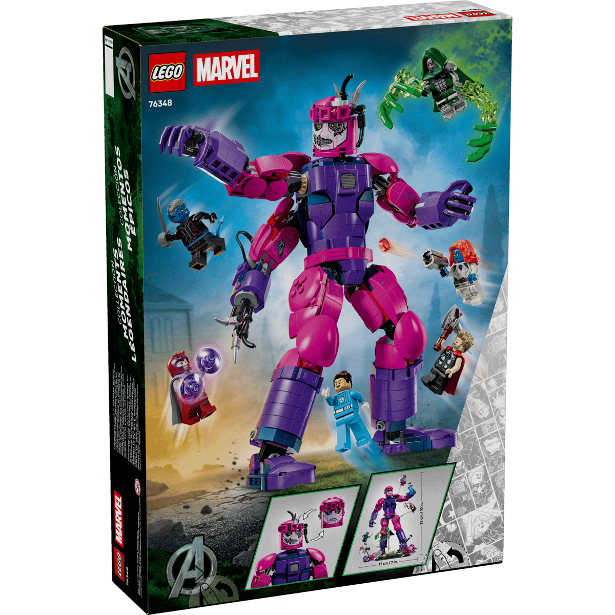 LEGO 76348 史詩級對決：《復仇者聯盟：末日崛起》
