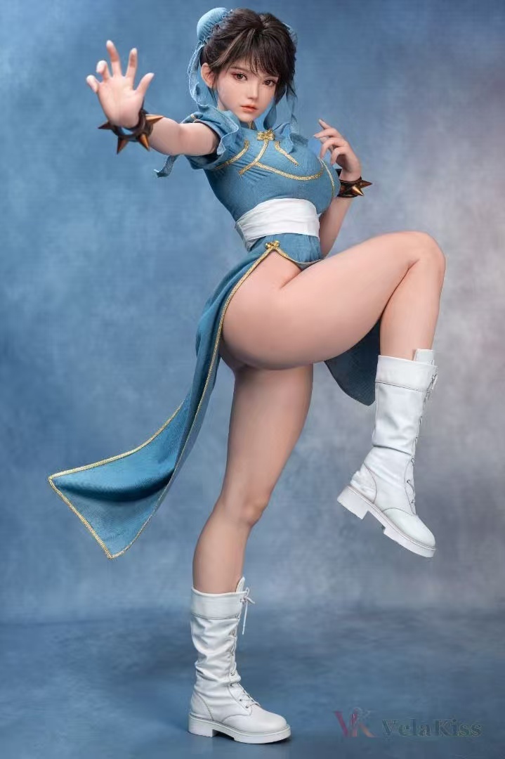 VelaKiss V001 1/2 Street Fighter Chun-Li Full High Quality Silicone Figure Size 142cm 152cm 春麗