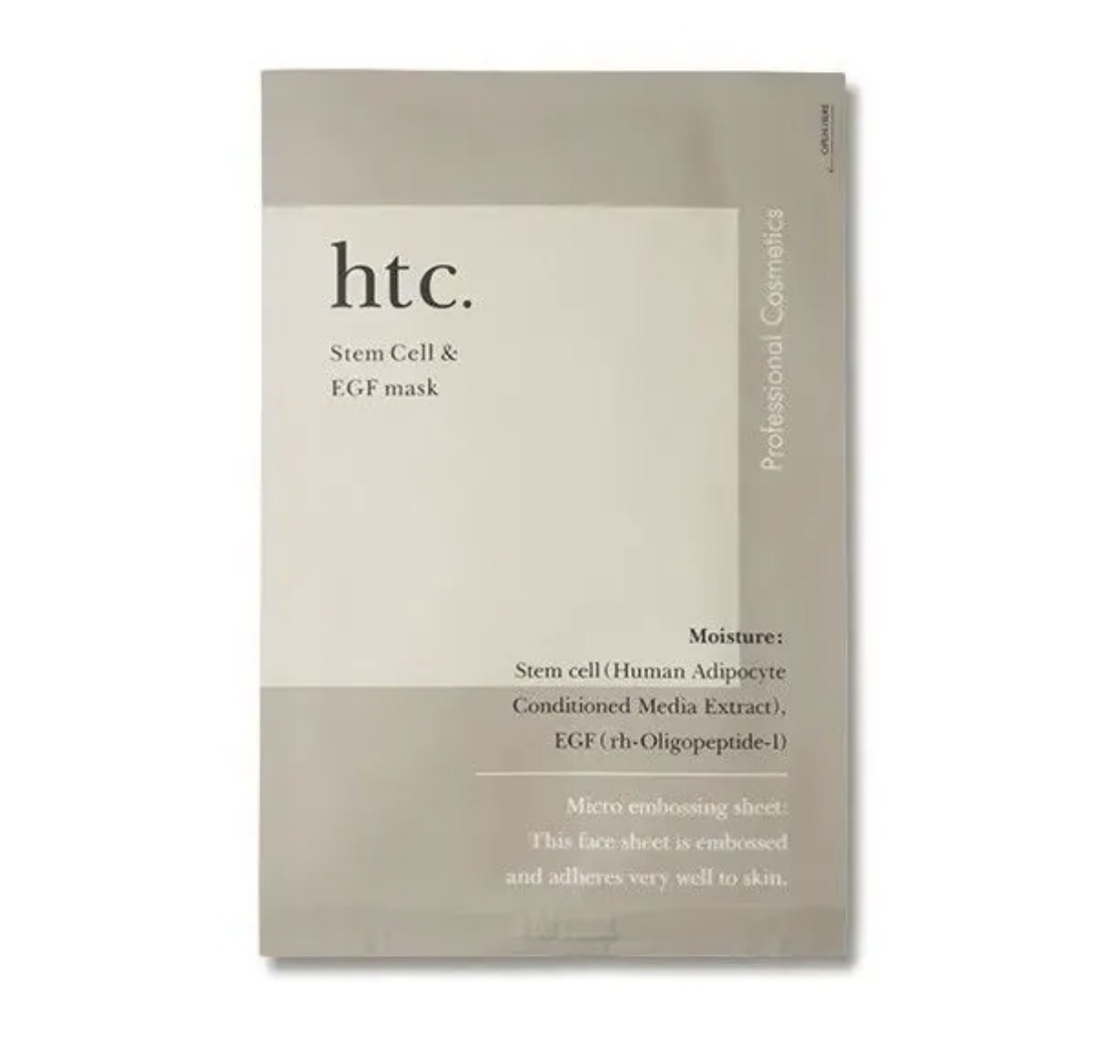 【多莉爆愛】JP 日本院線級 HTC 幹細胞 EGF 肌膚再生面膜 灰 1417 TK260930