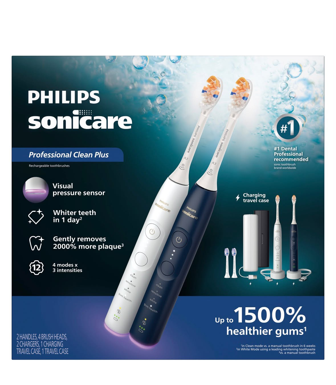 【直播】Philips Sonicare Professional Clean Plus LX100103 電動牙刷套裝