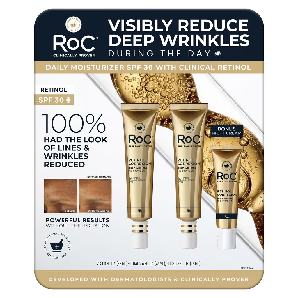 【直播】RoC Retinol Correxion LX100105 日霜夜霜系列