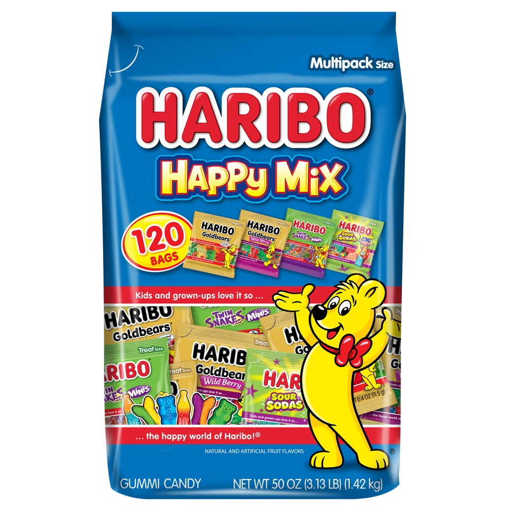 【直播】Haribo LX100113 軟糖家庭裝120包