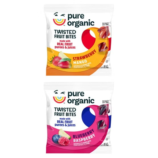 【直播】Pure Organic Twisted Fruit Bites LX100115 有機扭扭水果軟糖 24包裝