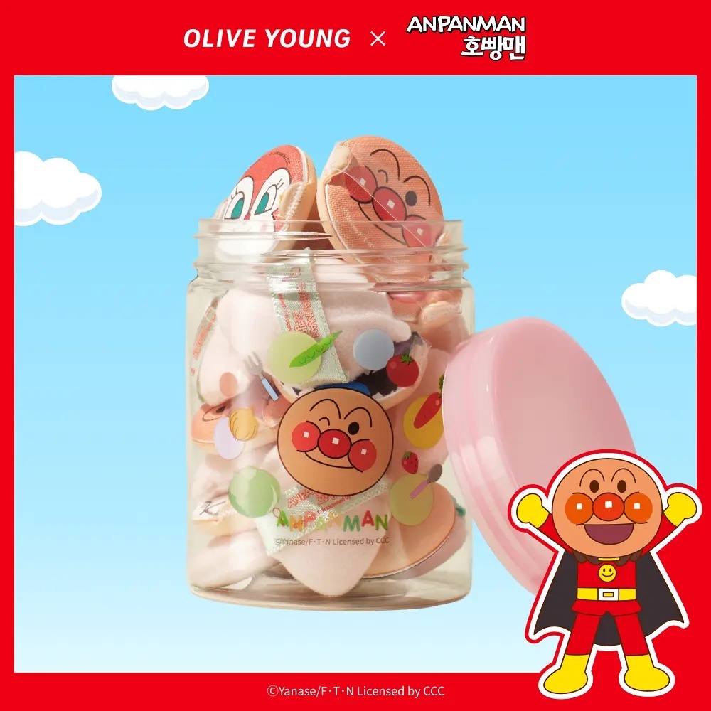 《olive young 連線》[Anpanman Picnic Day Edition] Fillimilli puff +box