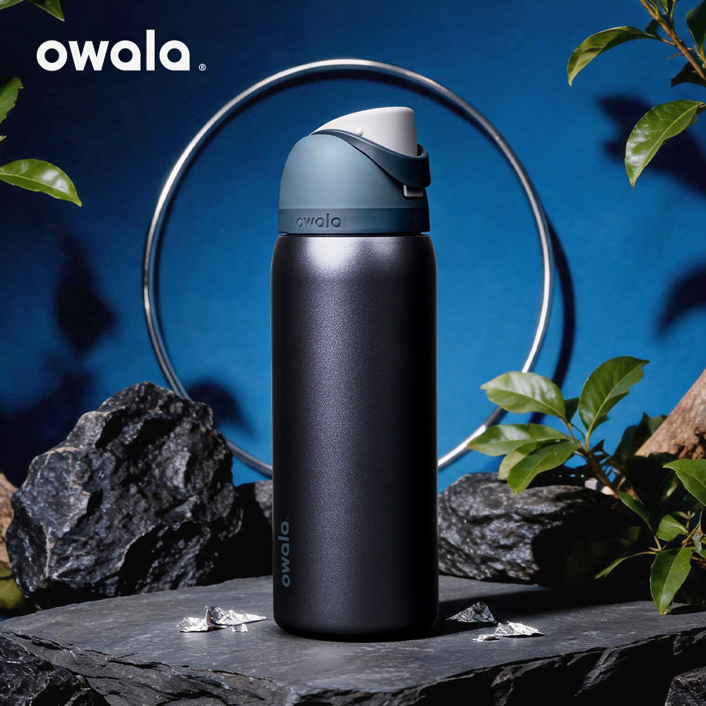 雙飲口吸管保溫保冰瓶 Owala® FreeSip |不鏽鋼 945ml