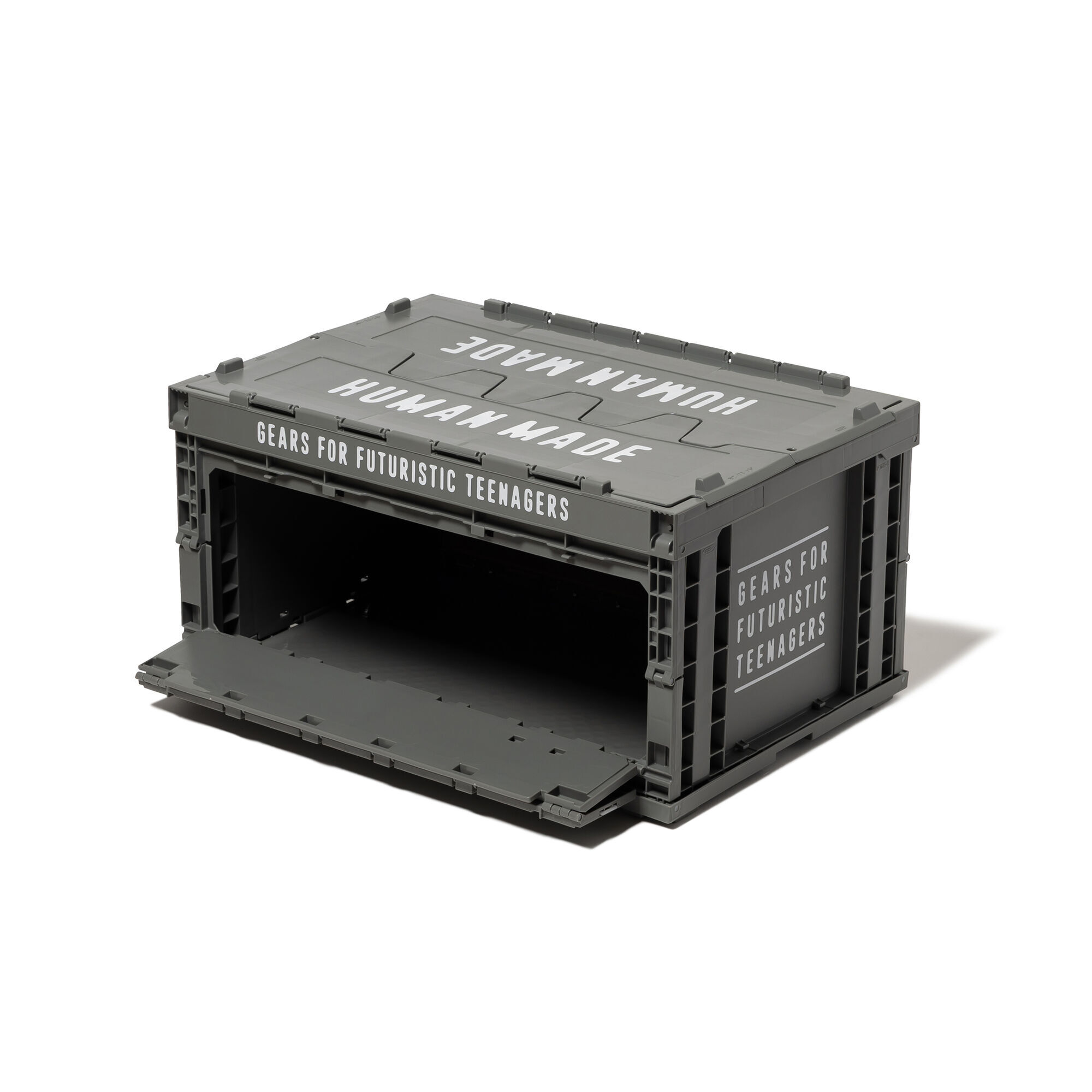 預購┃HUMAN MADE CONTAINER TYPE M 74L 側開 摺疊 多功能 收納箱