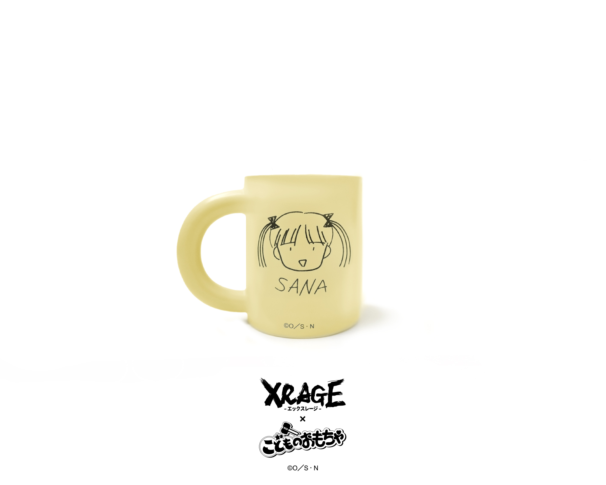 紗南SANA塗鴉風陶瓷杯