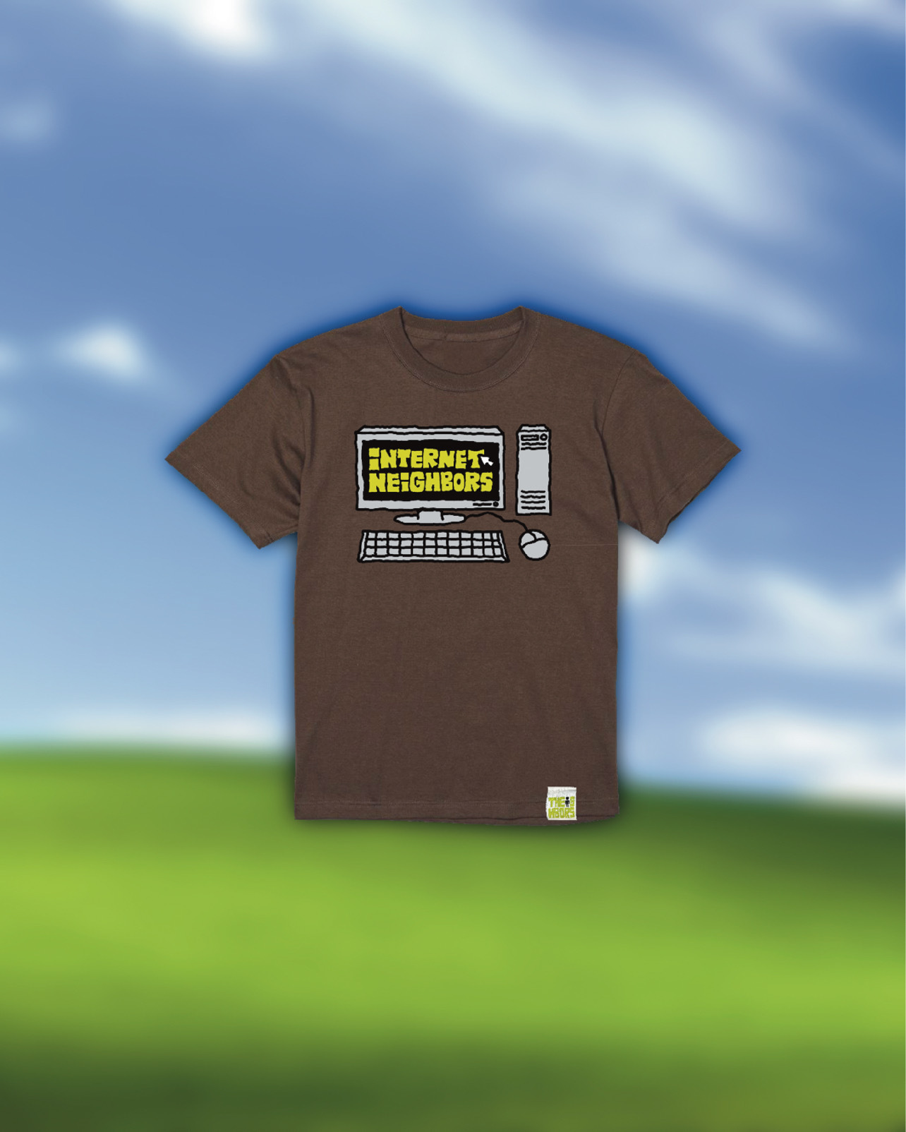 Theighbors - Internet Neighbors Tee / Brown