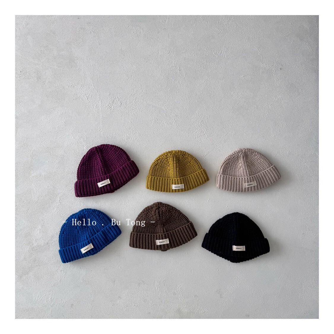✥ HAT ✥ ROMANCE小布標 瓜皮毛帽  ᝰ