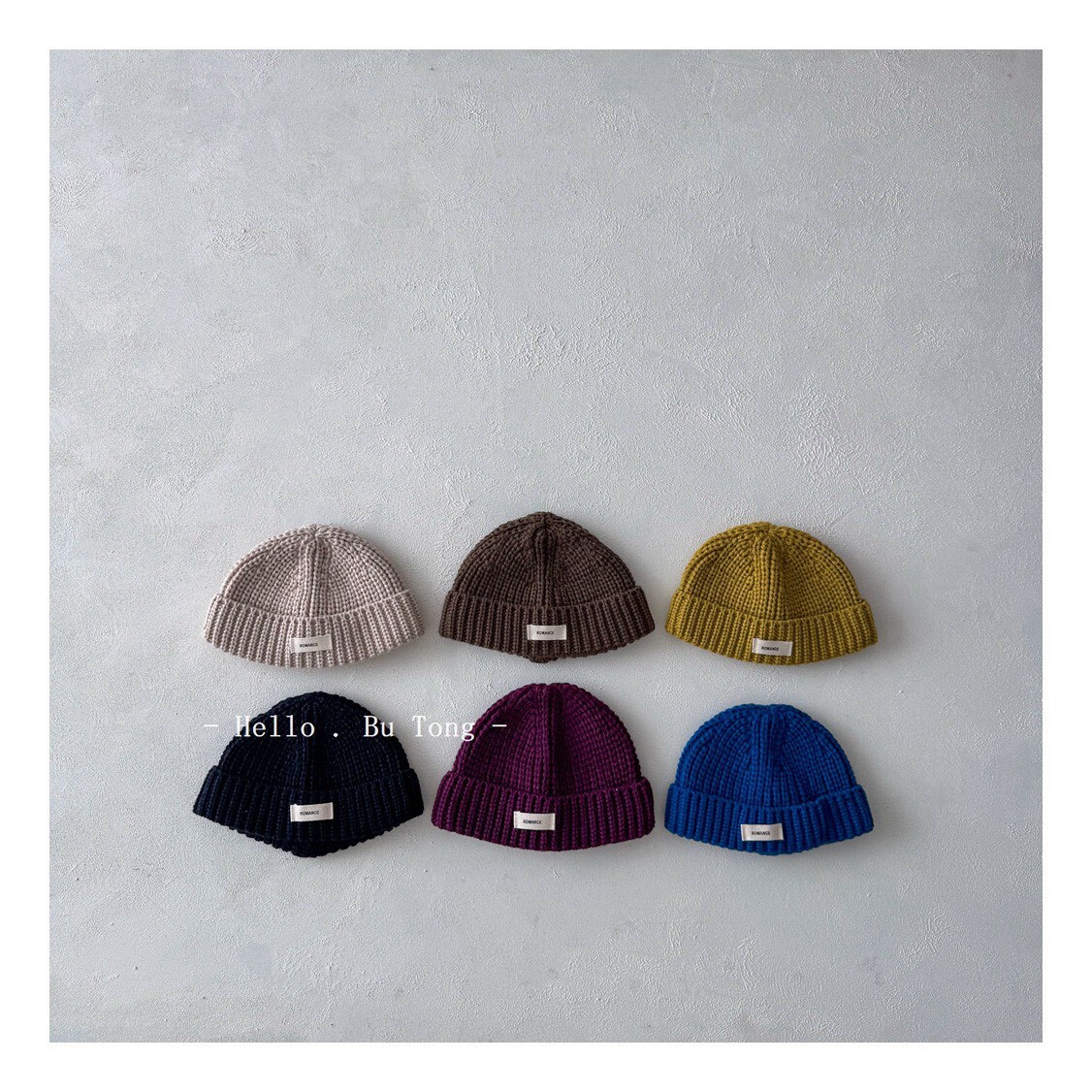 ✥ HAT ✥ ROMANCE小布標 瓜皮毛帽  ᝰ