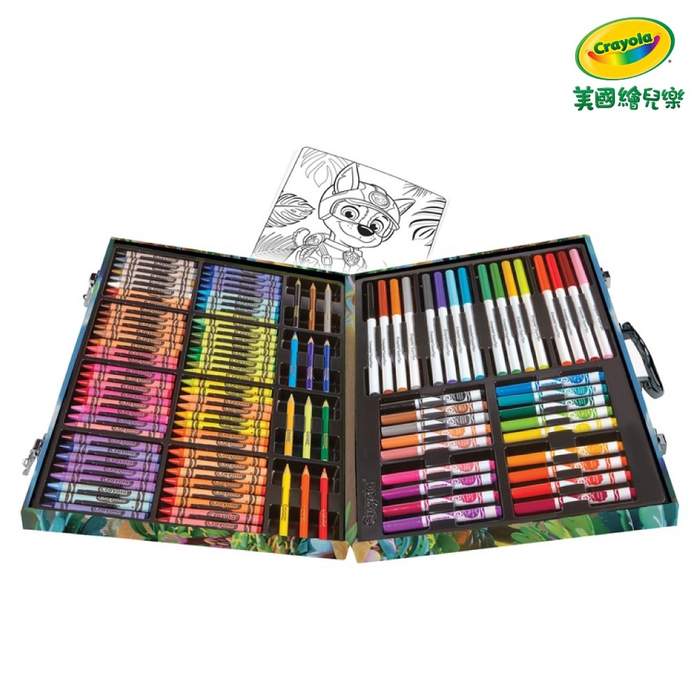 【Crayola 繪兒樂】汪汪隊立大功大藝術家套裝 (適用年齡：5歲以上)