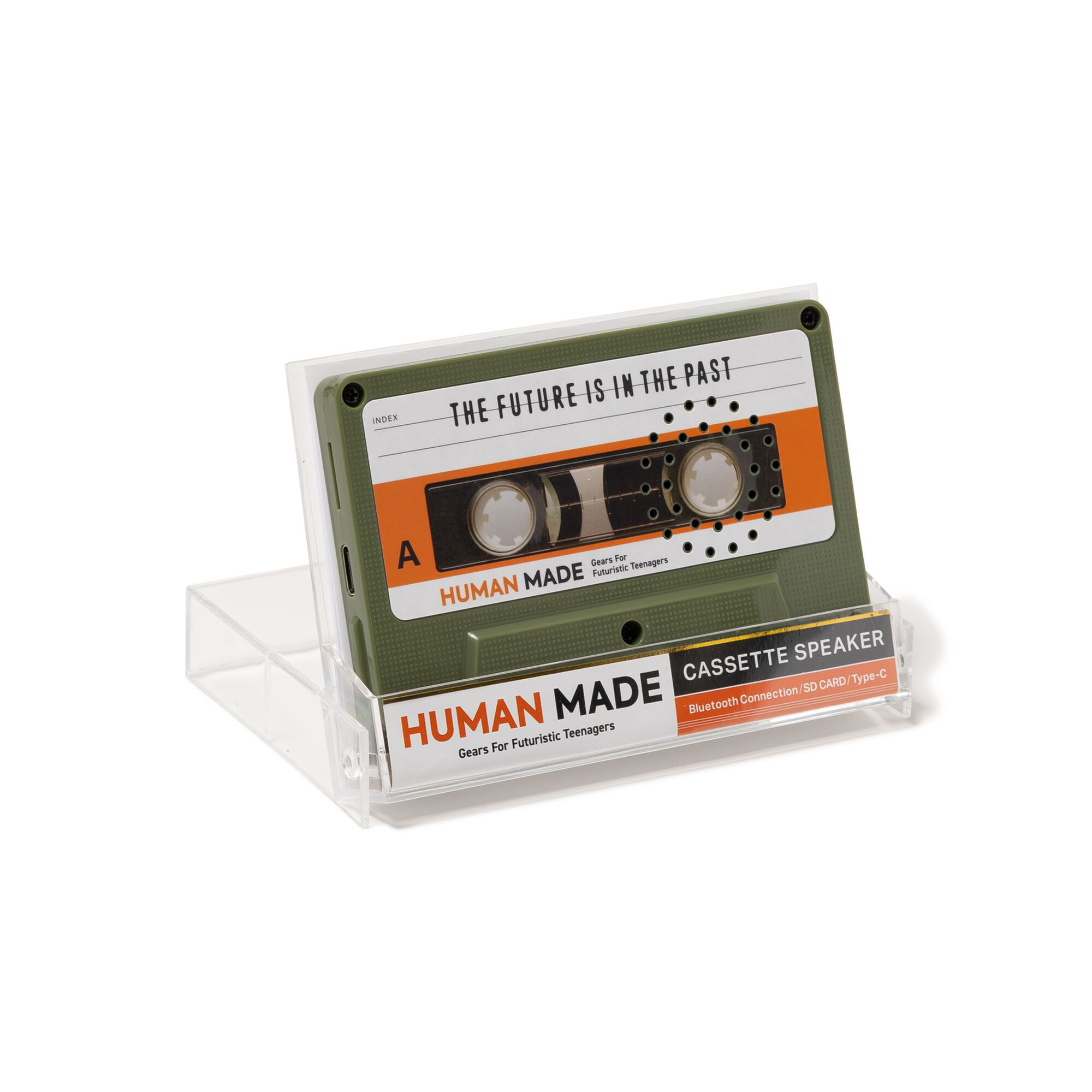 預購┃HUMAN MADE HM CASSETTE SPEAKER 卡式錄音帶造型 可攜式藍牙喇叭