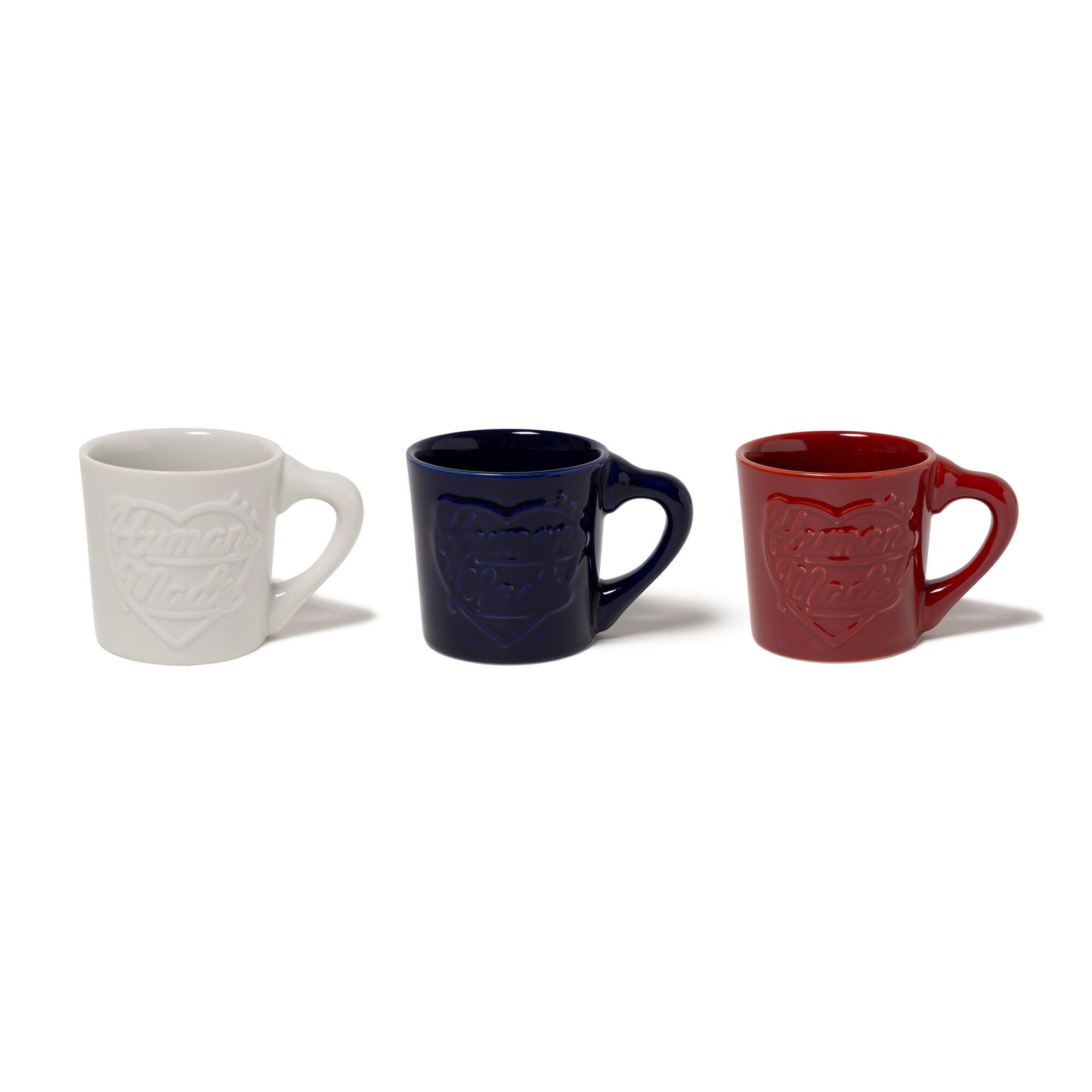 預購┃日本製 HUMAN MADE COFFEE MUG 愛心 浮雕 馬克杯