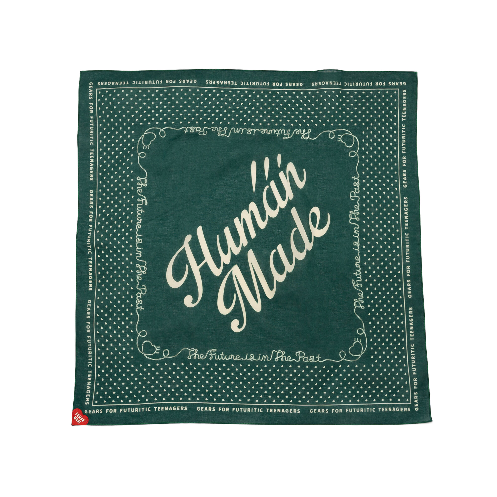 預購┃日本製 HUMAN MADE HEART BIG BANDANA 大尺寸 方巾 頭巾 領巾