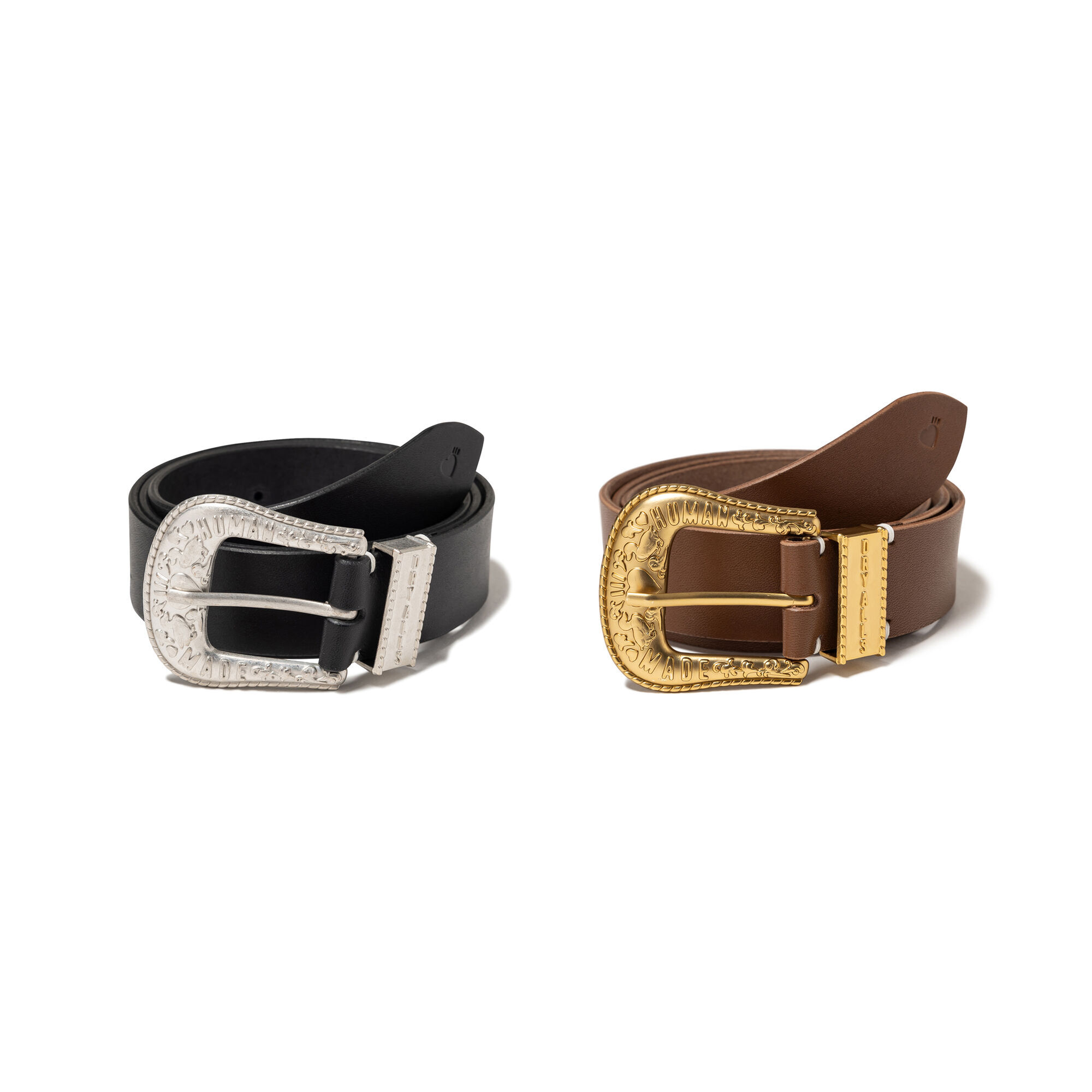 預購┃日本製 HUMAN MADE WESTERN BELT 西部風 牛皮 皮帶