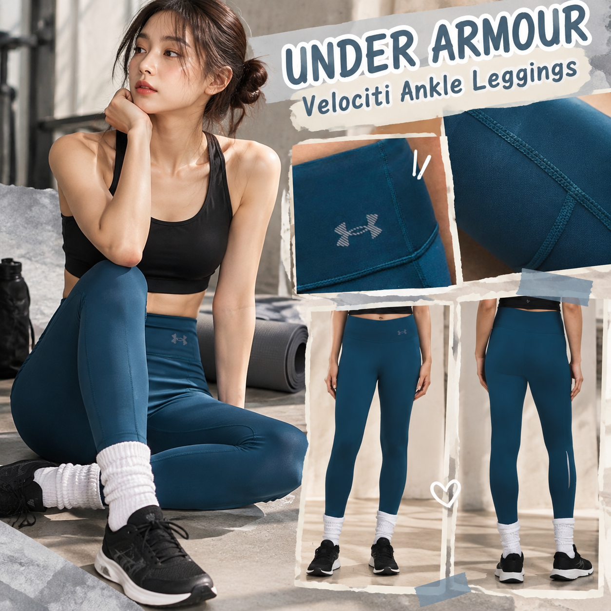 【預購】UNDER ARMOUR N100103 女裝運動緊身褲