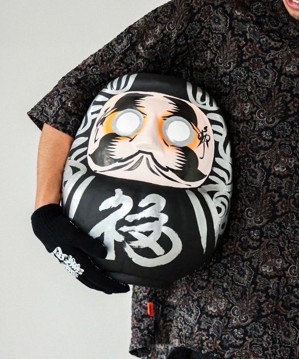 BEAMS JAPAN x 白河だるま総本舗 墨黑 達摩
