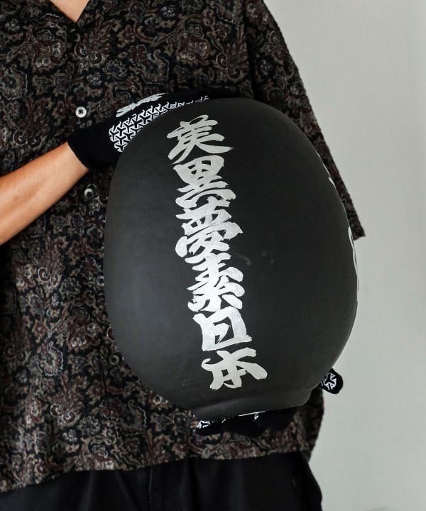 BEAMS JAPAN x 白河だるま総本舗 墨黑 達摩