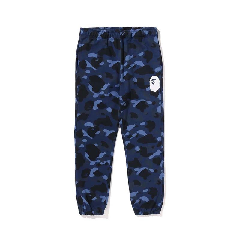 BAPE Color Camo Sweat Pants 猿人 滿版迷彩 長褲 藍色 1L80152005-NY [台灣現貨]