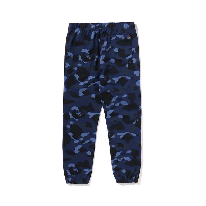BAPE Color Camo Sweat Pants 猿人 滿版迷彩 長褲 藍色 1L80152005-NY [台灣現貨]