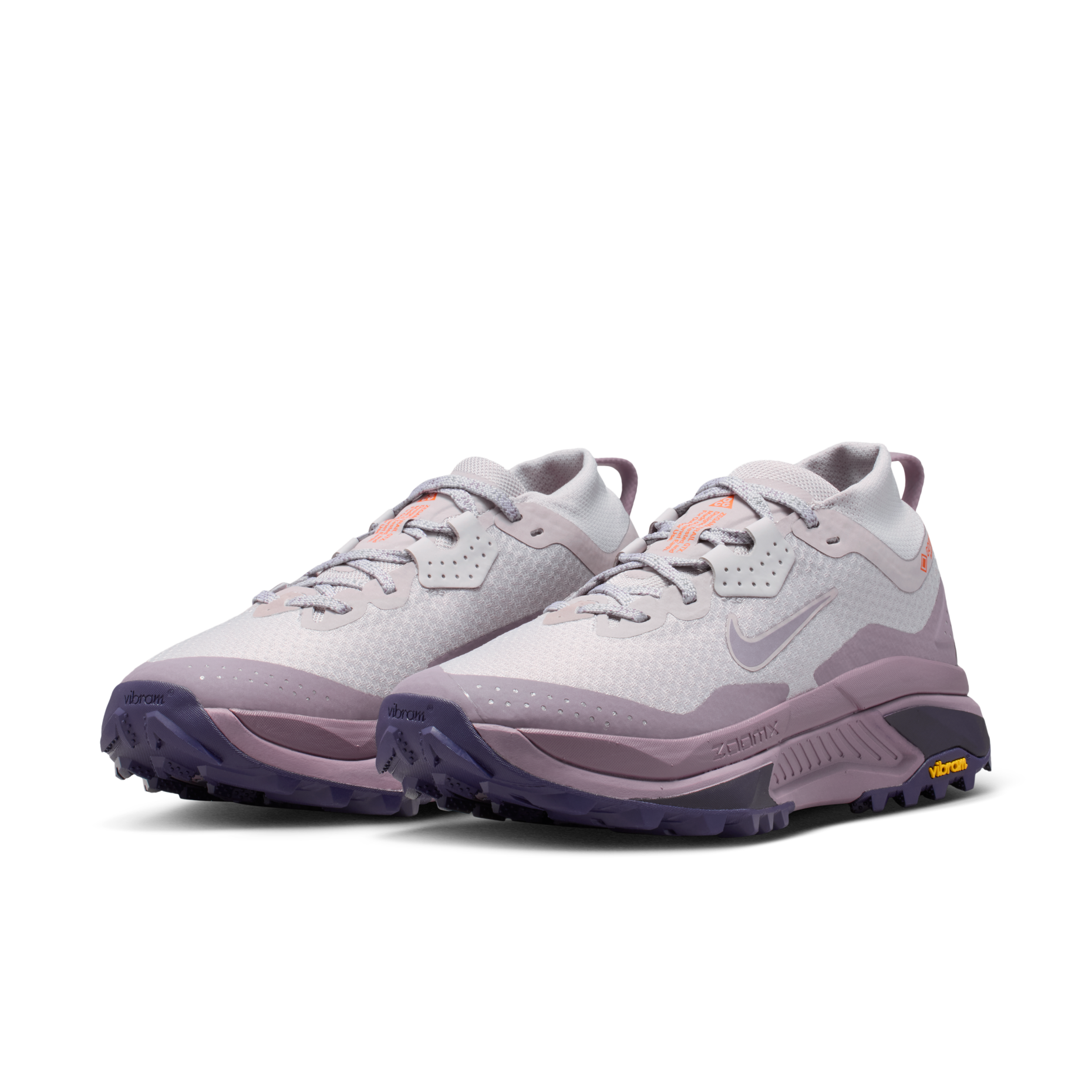 女鞋 NIKE W ACG ZEGAMA TRAIL GTX 灰紫 GORE-TEX 防水 機能 緩震 越野 跑鞋 戶外鞋 運動鞋【IO7933-004】