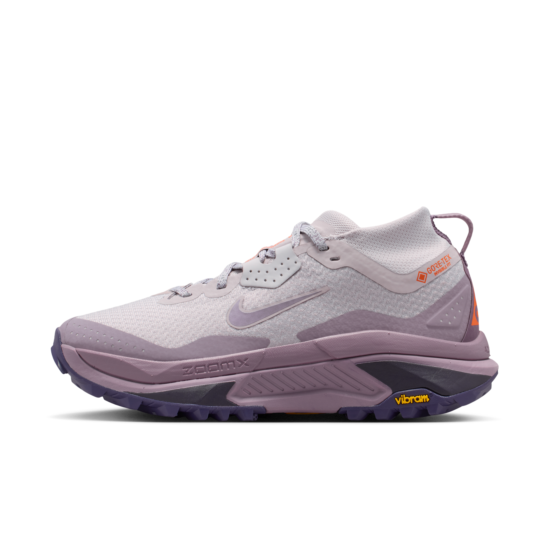 女鞋 NIKE W ACG ZEGAMA TRAIL GTX 灰紫 GORE-TEX 防水 機能 緩震 越野 跑鞋 戶外鞋 運動鞋【IO7933-004】