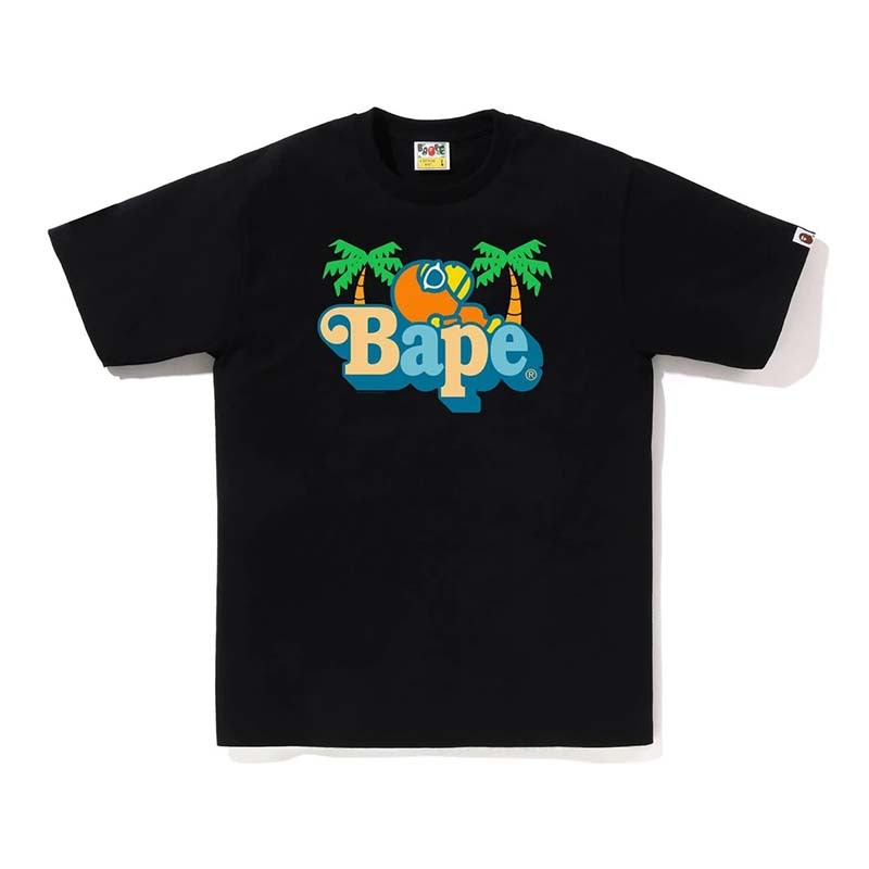 BAPE Colors Milo On Bape Summer Tee 夏日MILO 短袖 黑色 RAY-185 [台灣現貨]