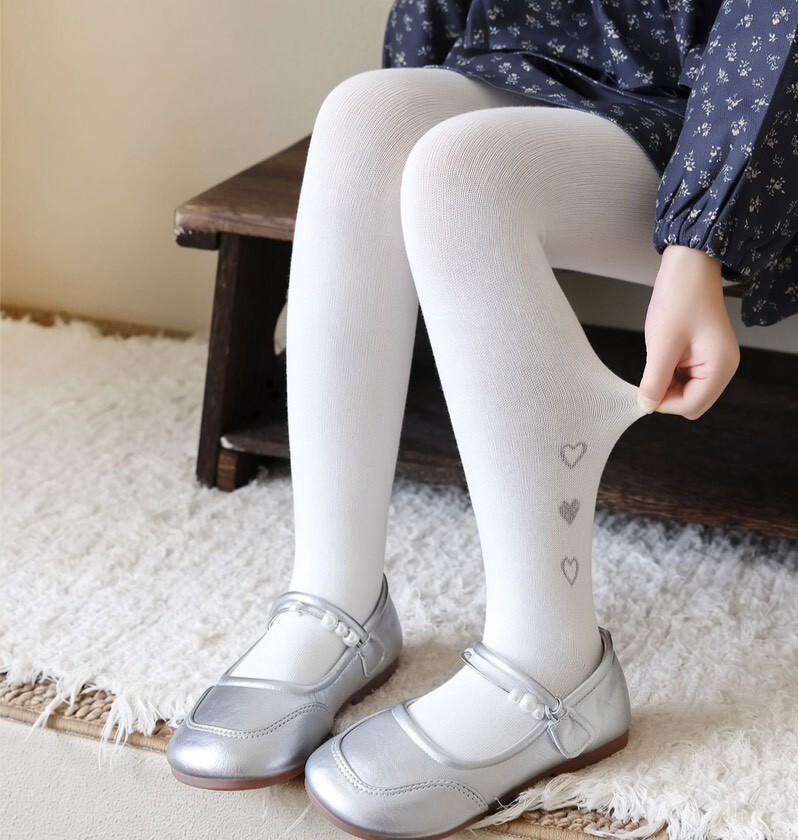 🧦  連身襪  ꒱  3個小愛心 連身襪 ✧ᝰ