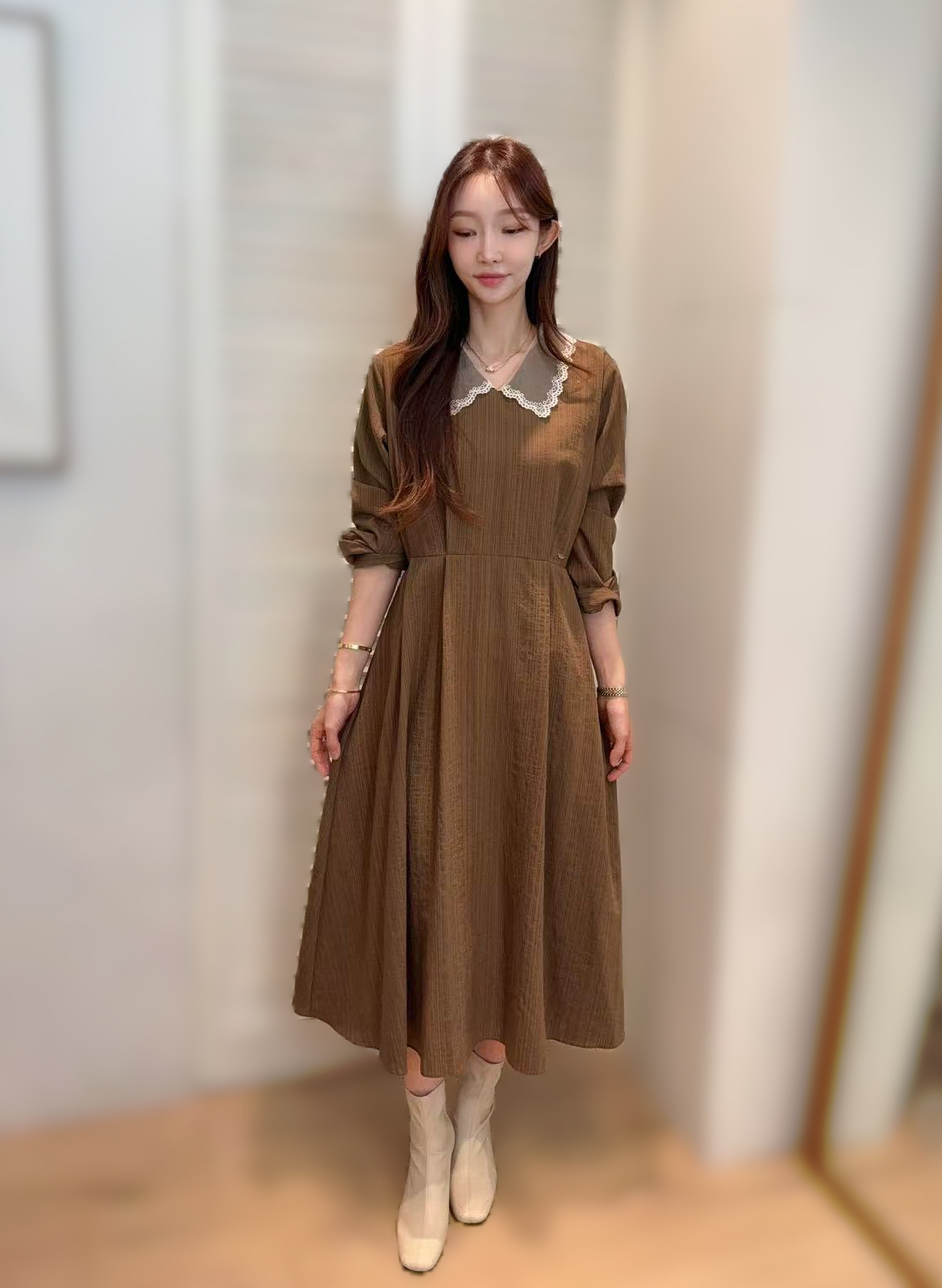 F46 胸42 腰42 長47.5 $679