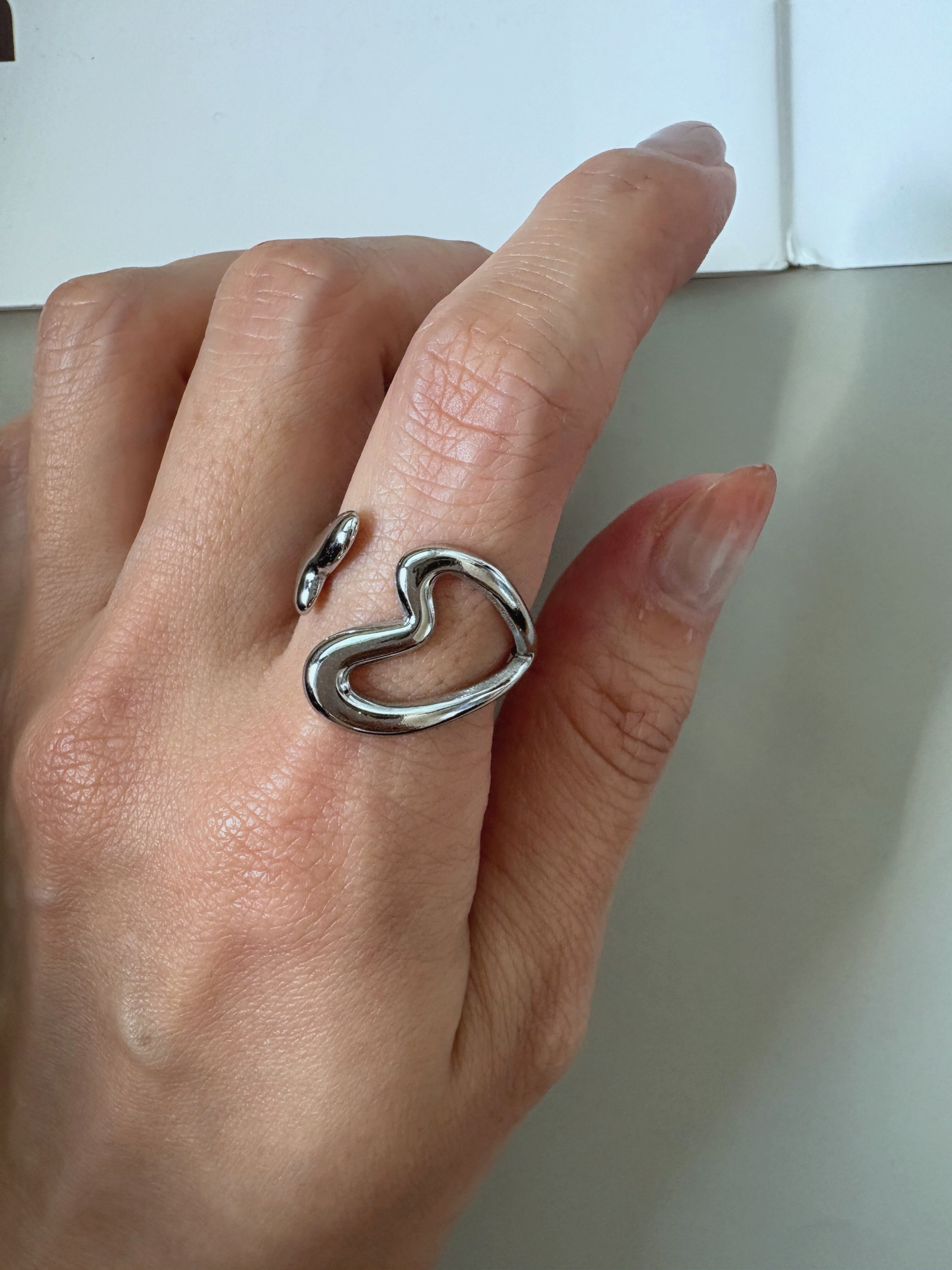 heart design ring