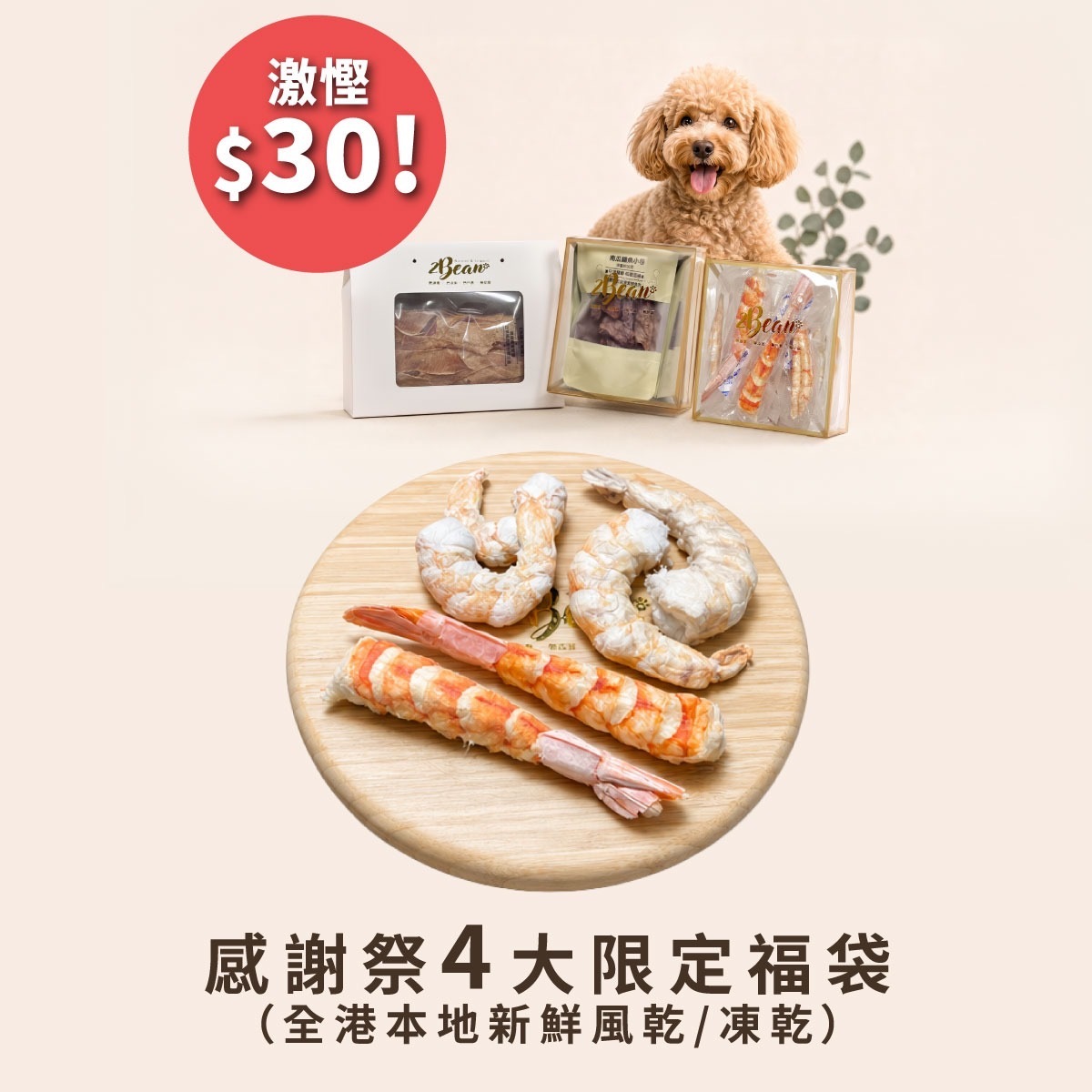 《蝦蝦蝦》海鮮拼盤