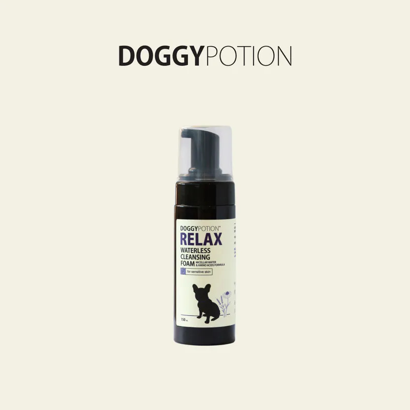 DOGGY POTION |Relax犬用天然藍甘菊乾洗慕斯