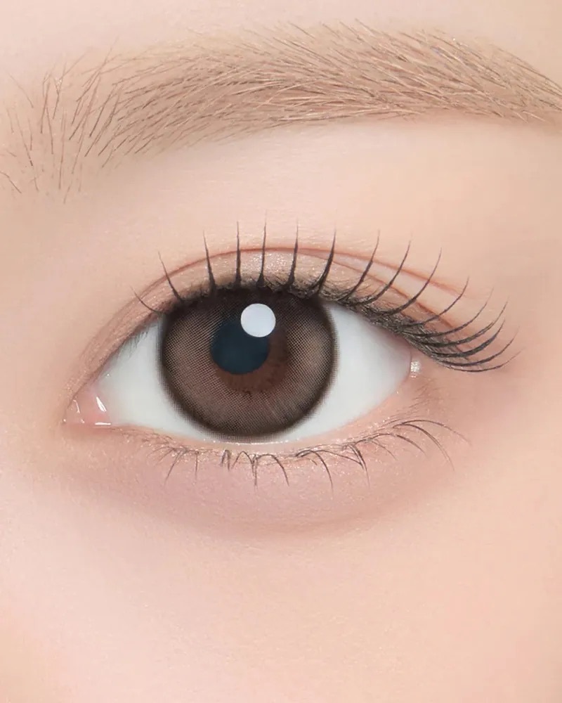 [月拋]  CHUU LENS Chippy-Co 1 Month Guinea Brown｜月拋彩妝隱形眼鏡｜每盒2片