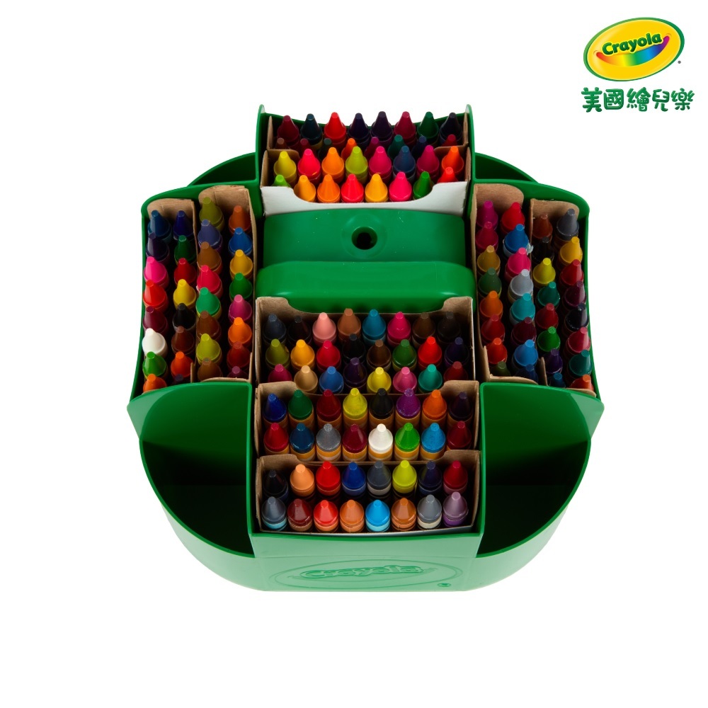 【Crayola 繪兒樂】彩色蠟筆152色(盒裝) (適用年齡：3歲以上)