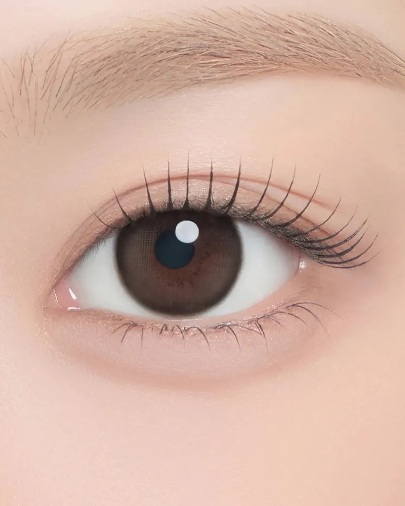 [月拋]  CHUU LENS Chippy-Co 1 Month Chipchip Brown｜月拋彩妝隱形眼鏡｜每盒2片