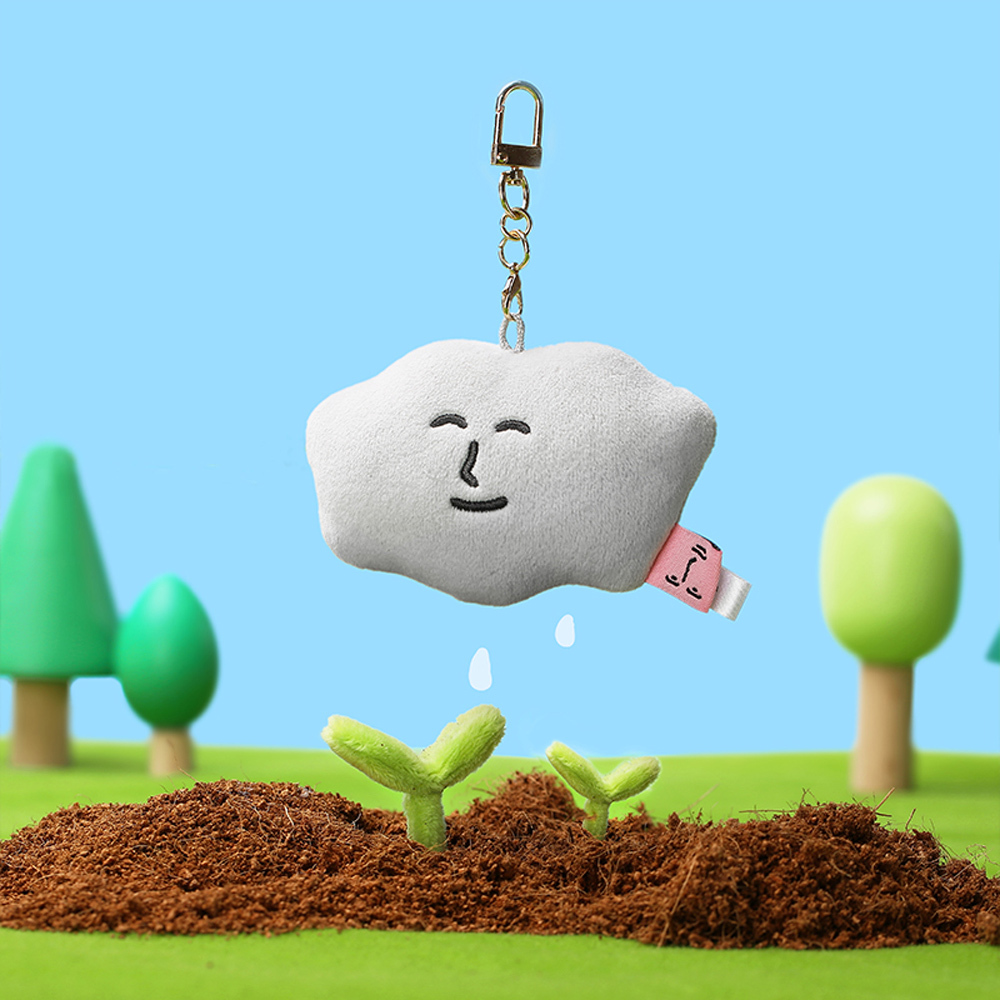 MY FRIEND RABBIT Plush Charm｜Dark Cloud