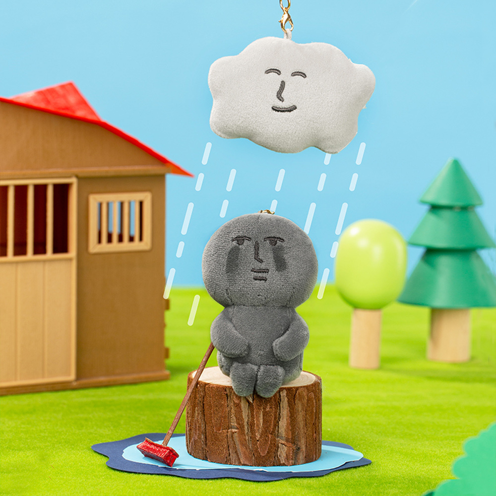 MY FRIEND RABBIT Plush Charm｜Dark Cloud