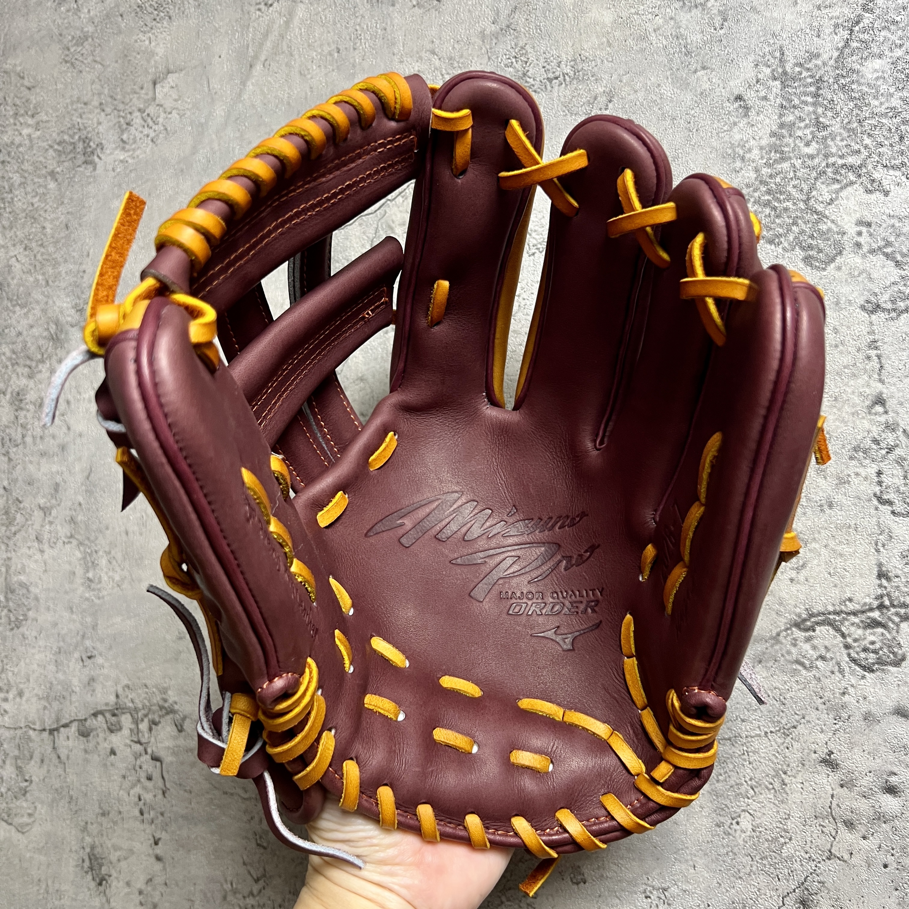 【照片分享】MIZUNO mizuno pro 硬式内野 1AJGH74050 佐藤 輝明(阪神)モデル(内野⼿⽤)内野⼿型③