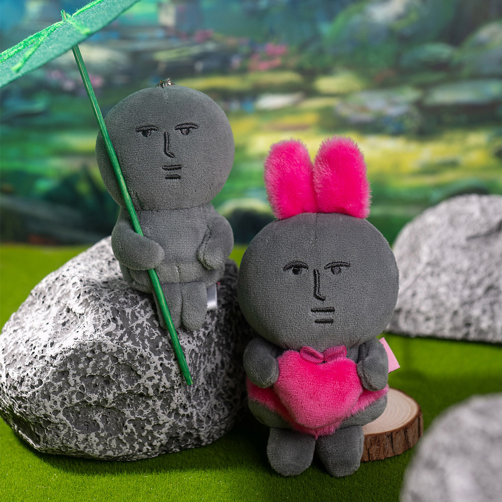 MY FRIEND RABBIT Plush Charm｜Black / Black Bunny Girl