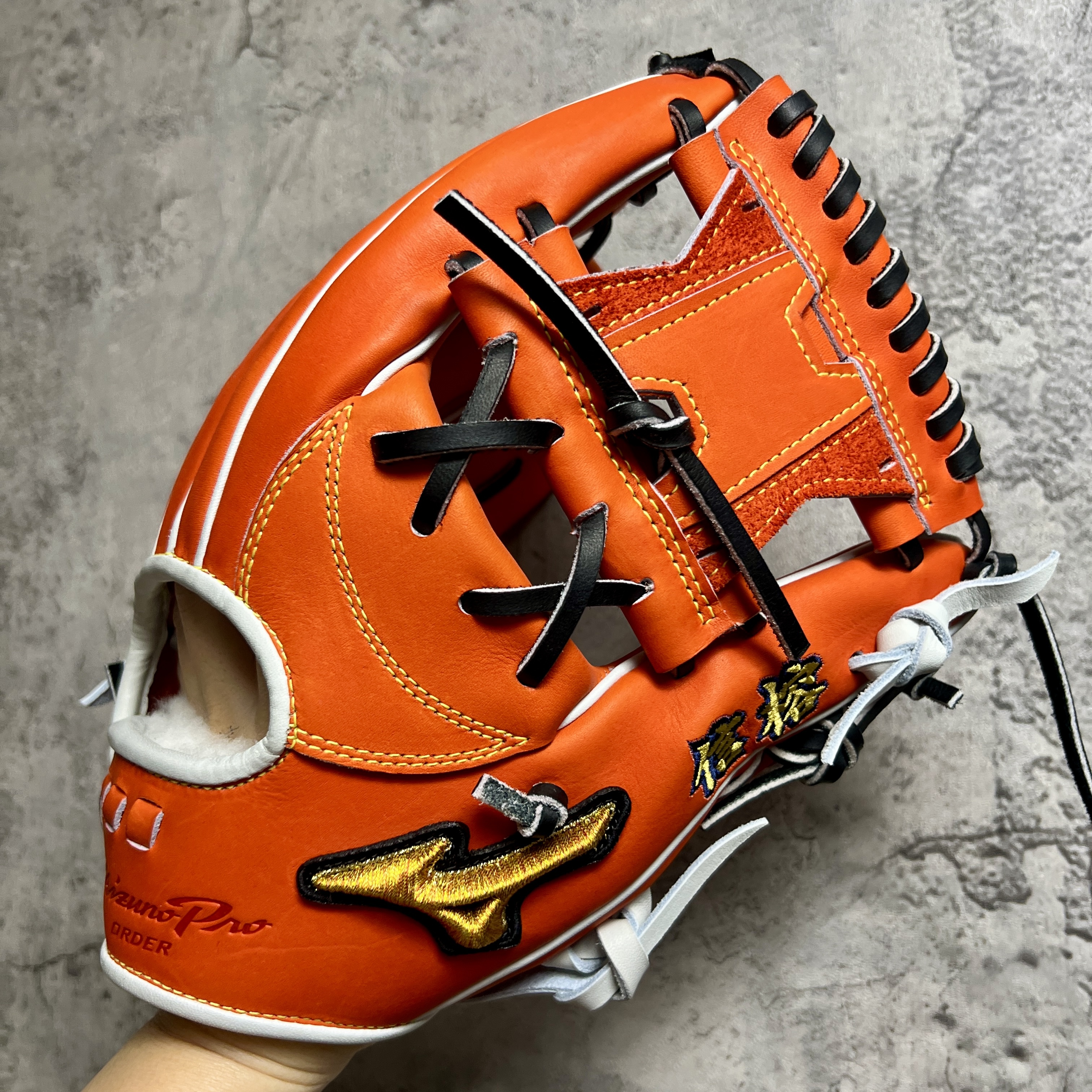 【照片分享】MIZUNO mizuno pro 1AJGH74050 坂本 勇⼈(巨⼈)5Dモデル内野⼿型①