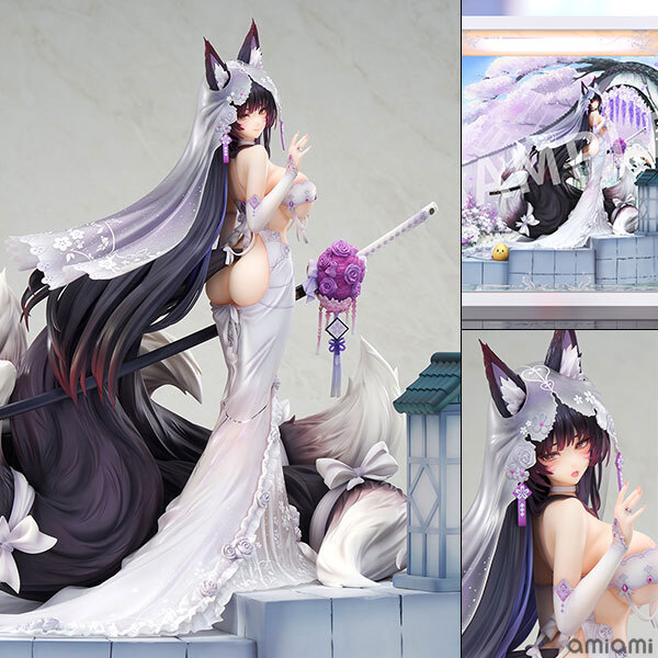 預購27/11 APEX 1/7 PVC 碧藍航線 武藏(鱷) 紫藤花的無瑕心意Ver. LED壓克力展示套組 1115