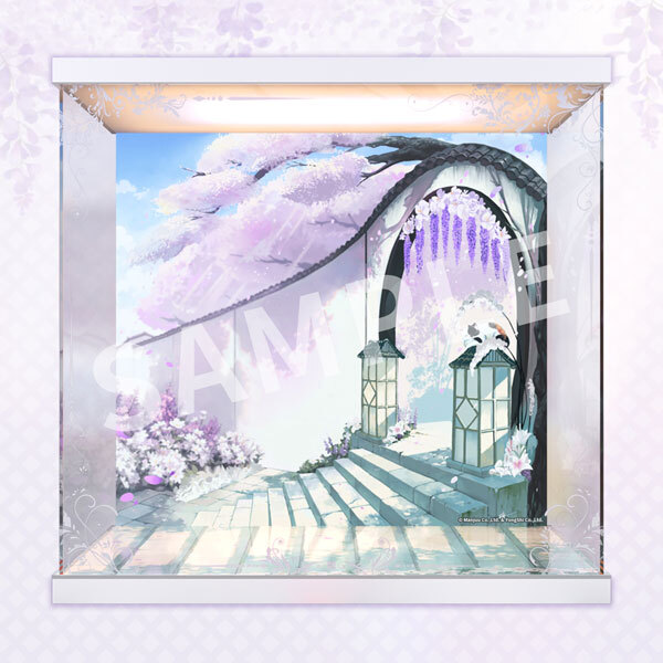 預購27/11 APEX LED壓克力展示盒 (武藏(鱷) 紫藤花的無瑕心意Ver.)1115
