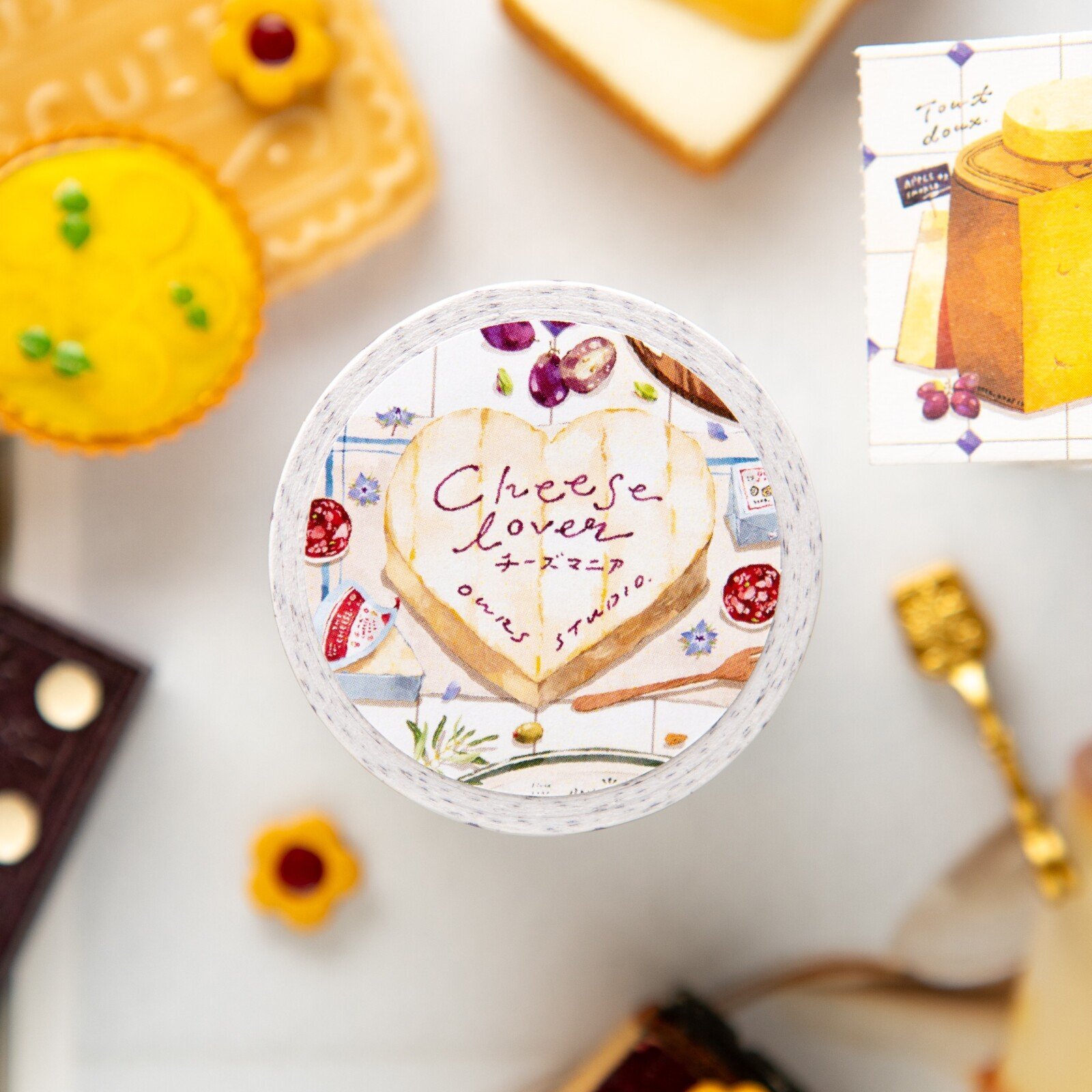 OURS 森林好朋友｜Cheese Lover 捲式便條紙