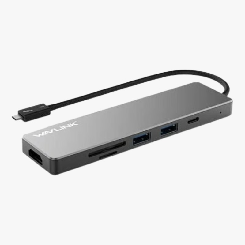 Wavlink 6合1 Type C 擴展器 (WL-UHP3407)