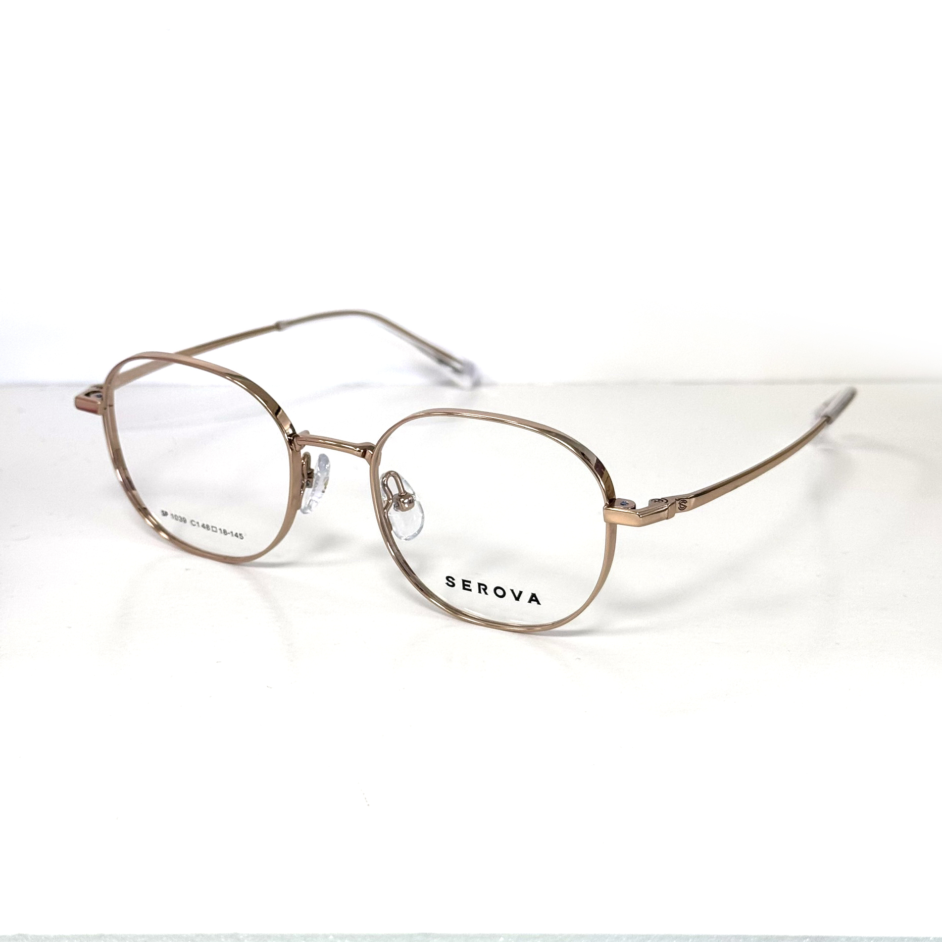 【SEROVA】SF1039 C1 光學眼鏡♦奶茶