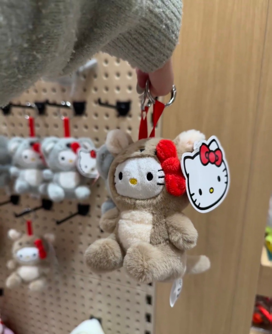 【 限量現貨 】澳洲限定 Kitty 袋鼠、考拉吊飾🦘