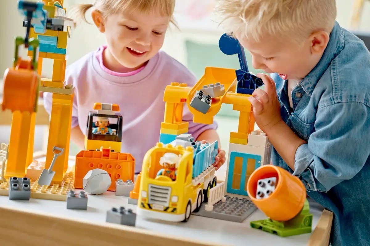 LEGO 10476 3 合 1 工地和車輛 樂高® 得寶