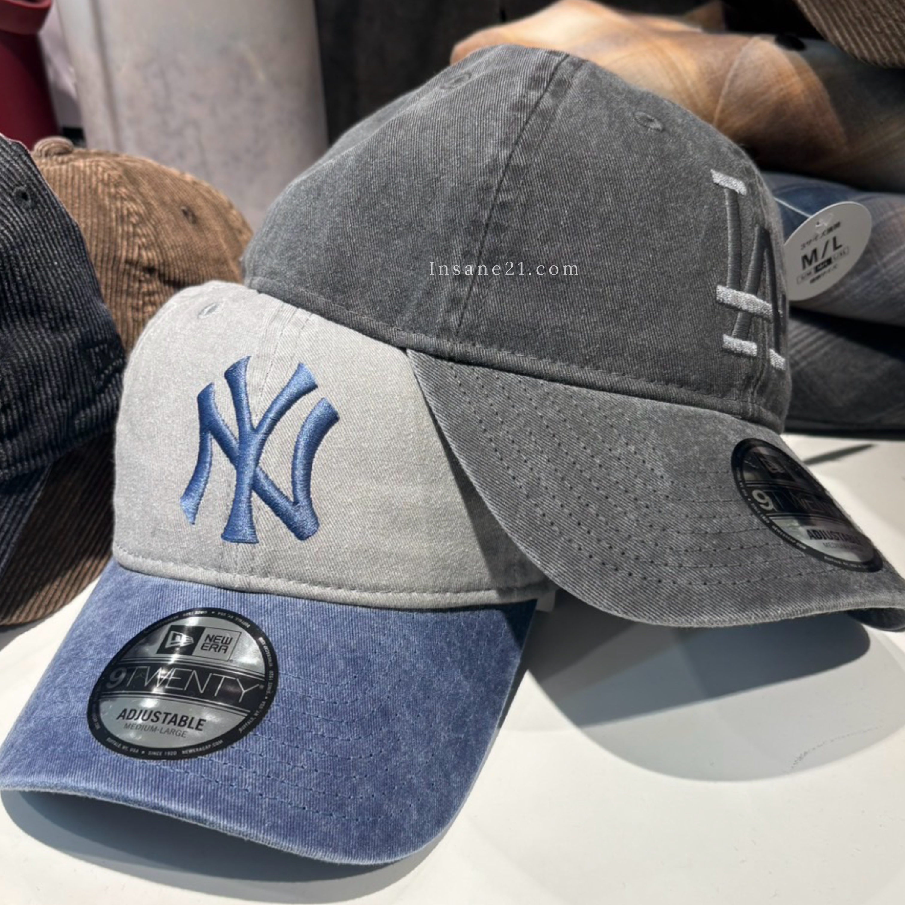 NEW ERA 9TWENTY ACIDWASH CAP 水洗 老帽 六色 別注款 洋基 道奇