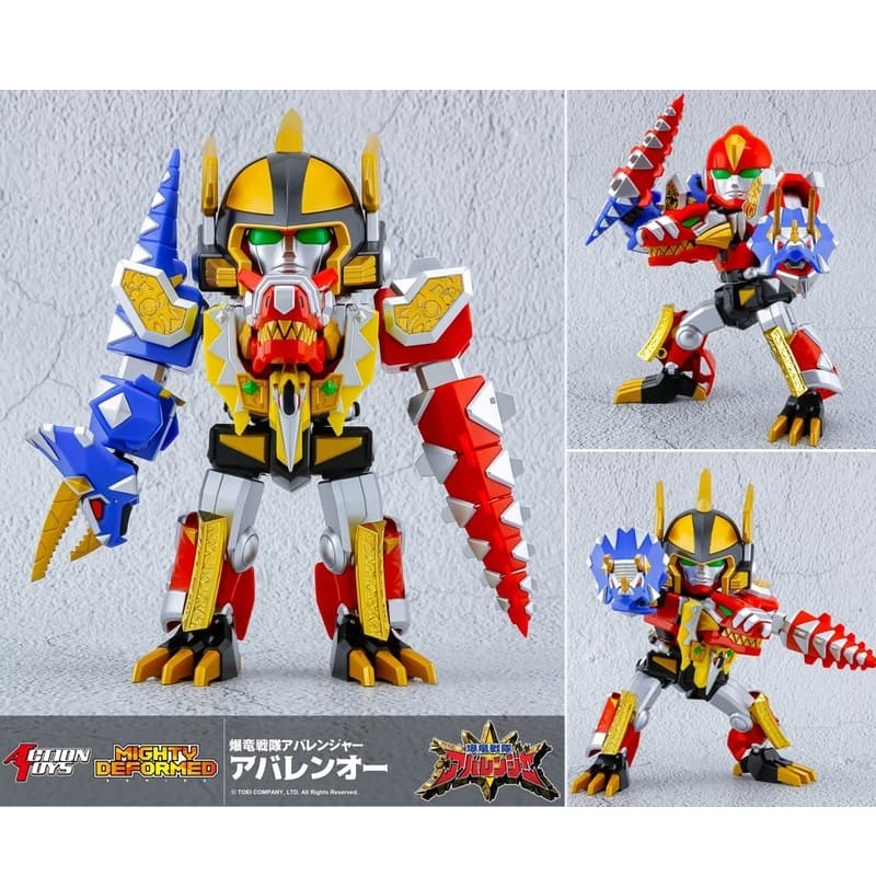 Action Toys MIGHTY DEFORMED 爆龍戰隊 暴連者 暴連王 strc