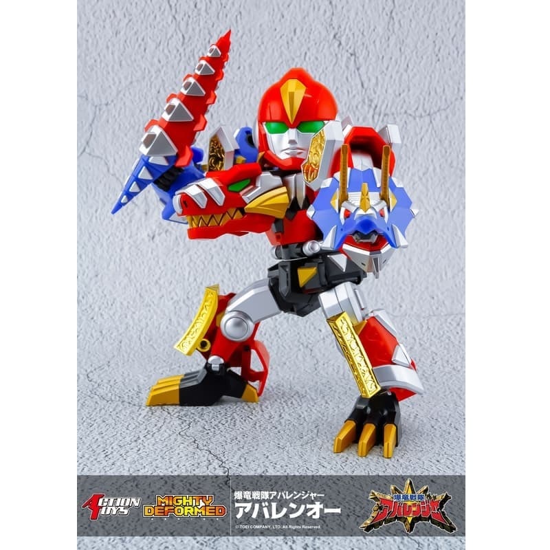 Action Toys MIGHTY DEFORMED 爆龍戰隊 暴連者 暴連王 strc